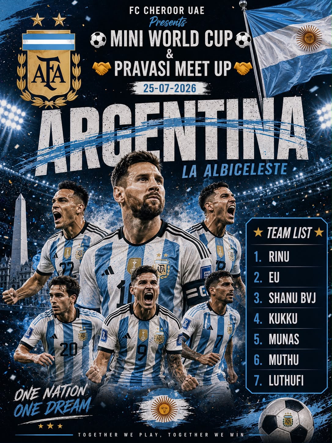 Argentina team
