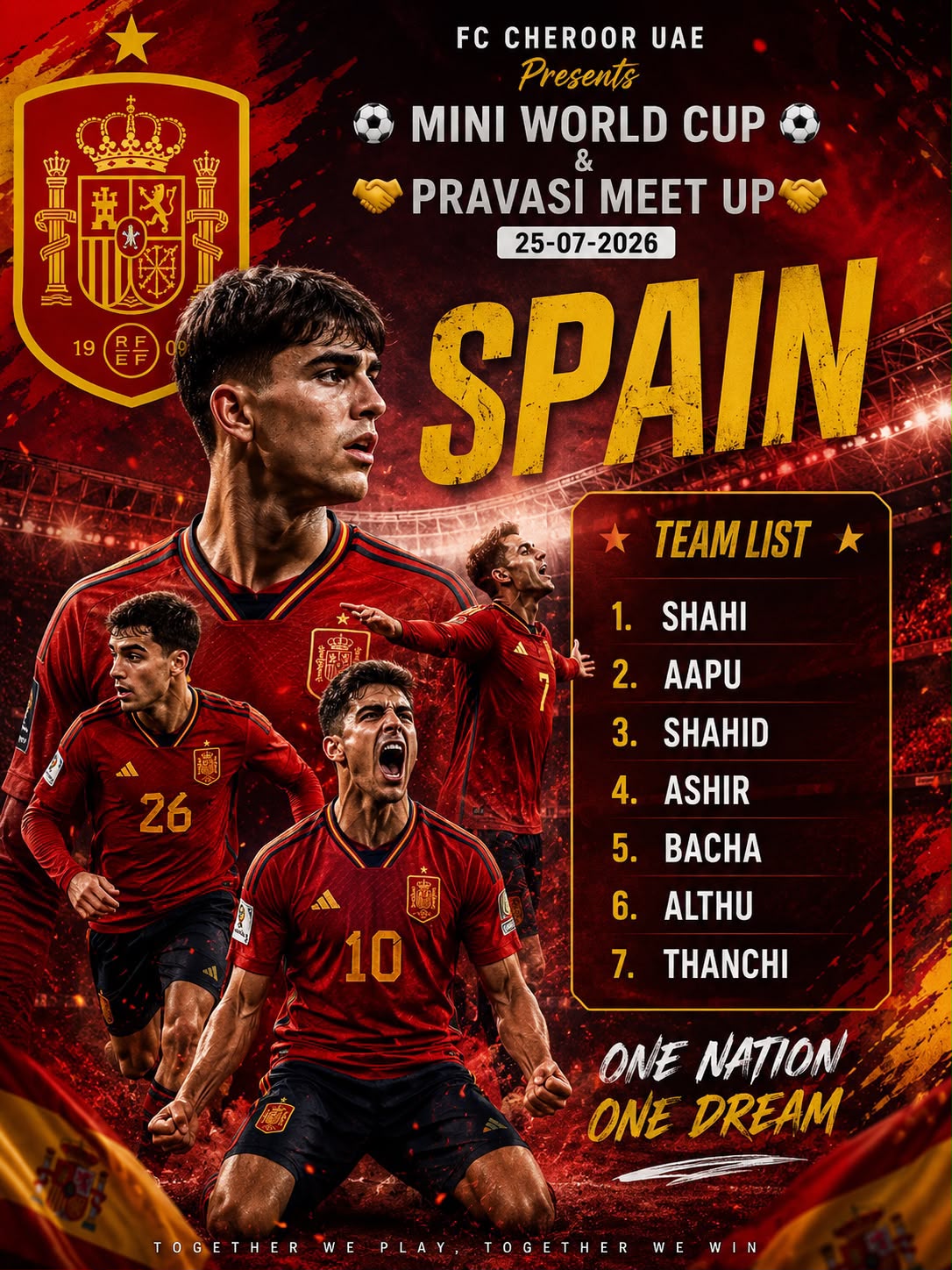Spain team